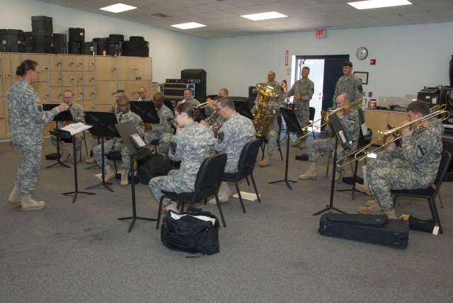 A look into the life of the 1st Cav. Band