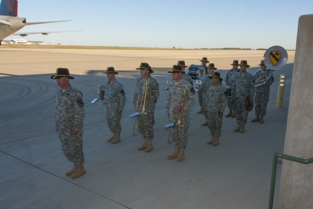 A look into the life of the 1st Cav. Band