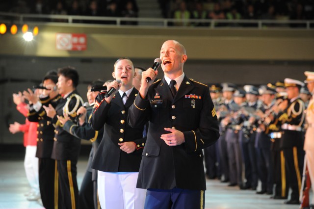 JSDF Marching Festival shakes Budokan