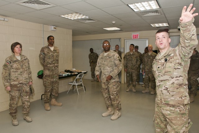 Brig. Gen. French visits the DFIP