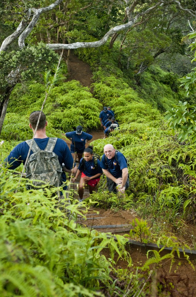 Resilient Ascent: 8th STB senior NCOs learn resiliency atop the Koolaus