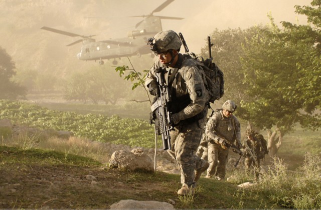 101st Airborne Division (AASLT) Soldiers deploy to Afghanistan