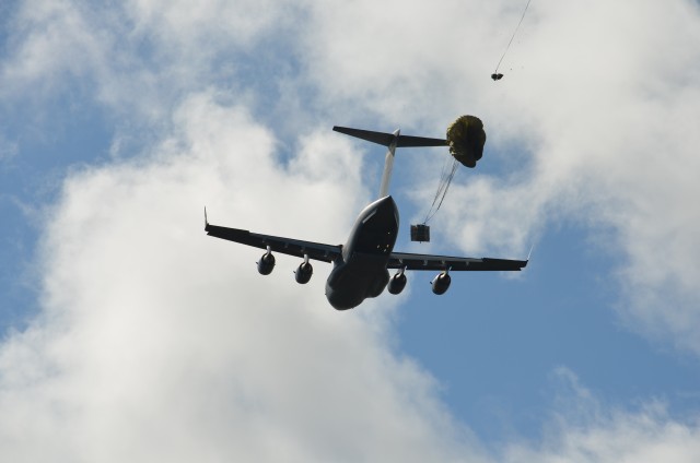 84th Engineers prep for deployment air drop