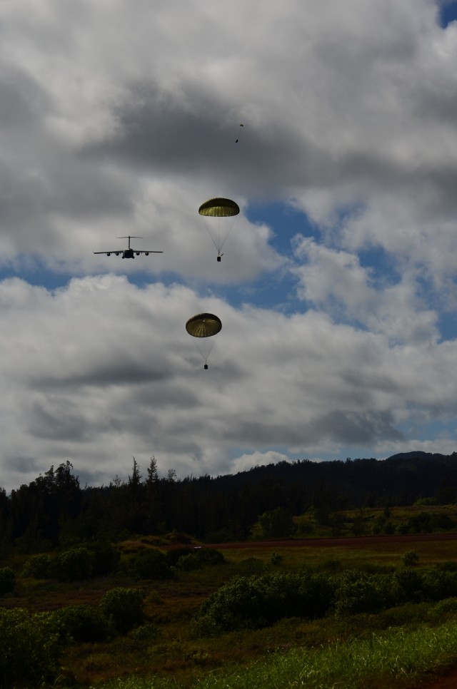 84th Engineers prep for deployment air drop