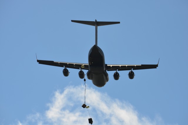 84th Engineers prep for deployment air drop