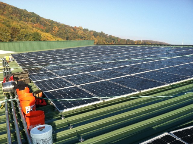 Solar panels bringing new energy to West Point