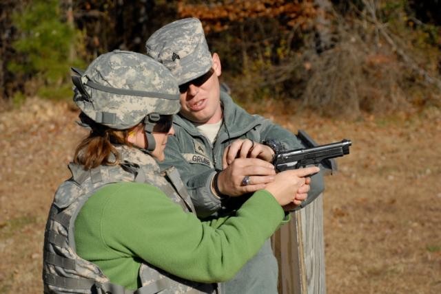 Hands on 9MM pistol familiarization