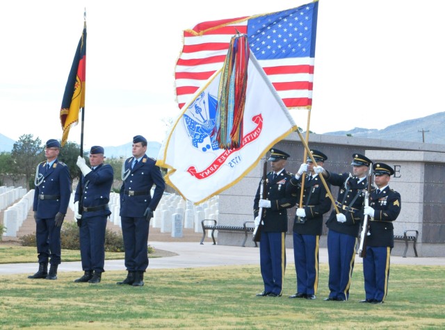 402nd FA supports German Day of Mourning ceremony