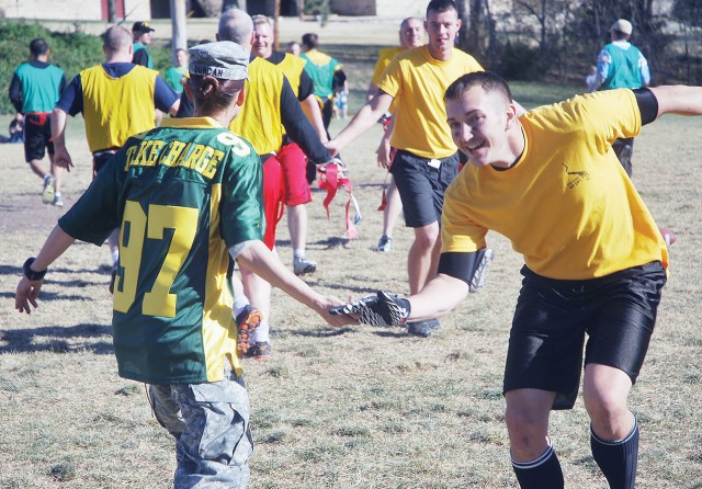 'Guardians' face off in Pig Bowl at Fort Riley