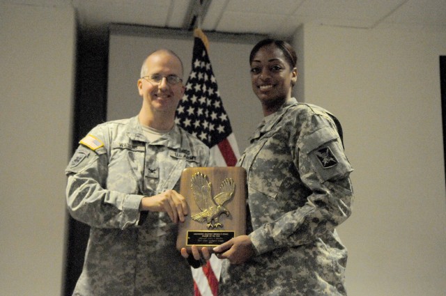 INSCOM Honors the 2012 Adjutant General's Corps Officer, Warrant Officer, NCO, Soldier, and Civilian of the Year