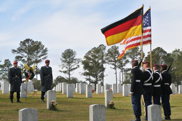 Fallen German POWs commemorated in memorial at Fort Bragg