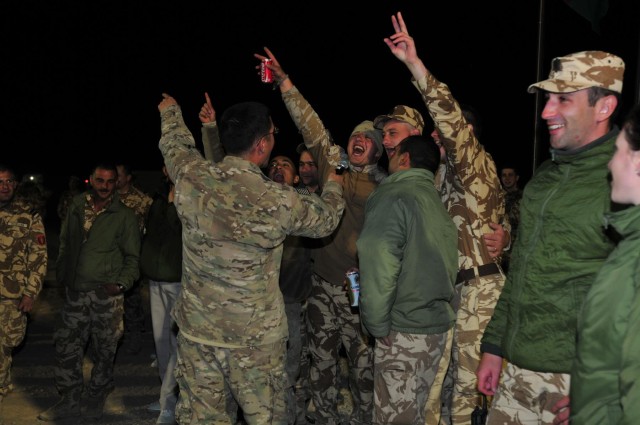 Marne music raises troop morale