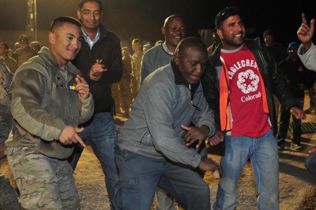 Marne music raises troop morale
