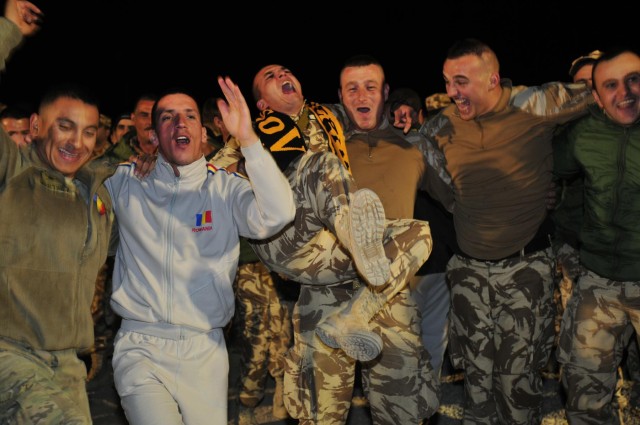 Marne music raises troop morale