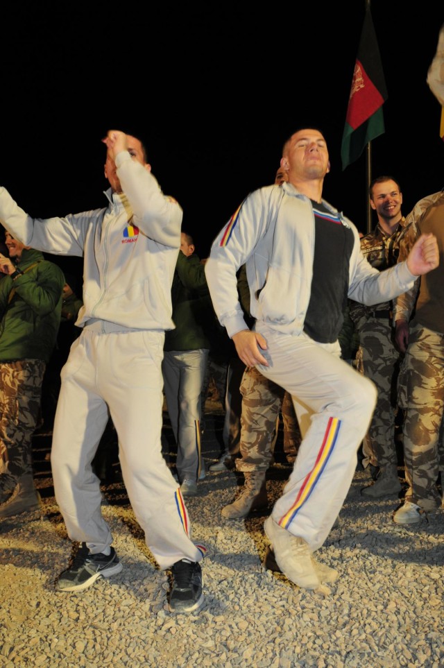 Marne music raises troop morale