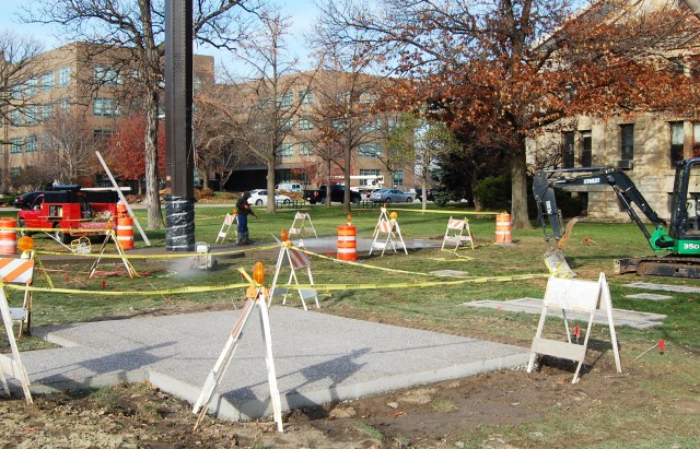 Improvements Under Construction at Arsenal Island