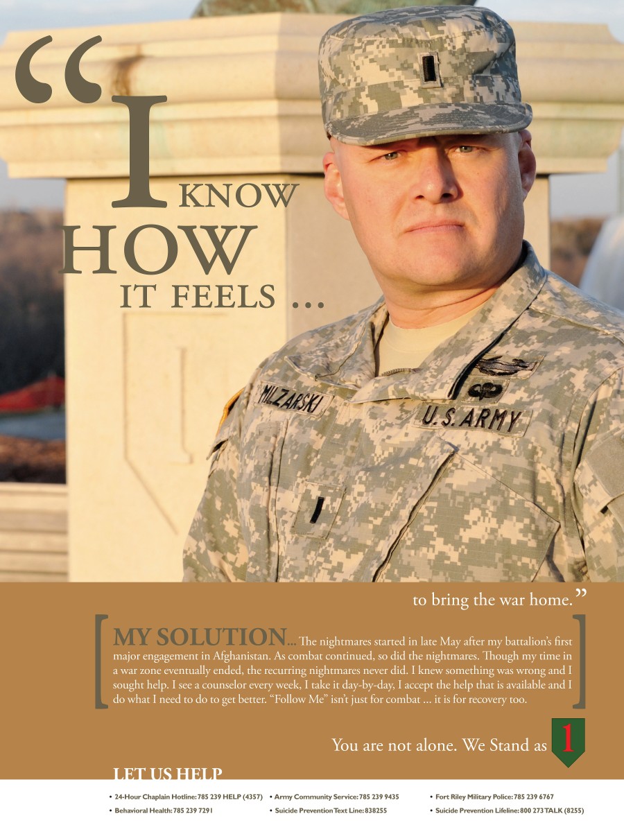 1st Infantry Division launches stigma reduction campaign | Article ...