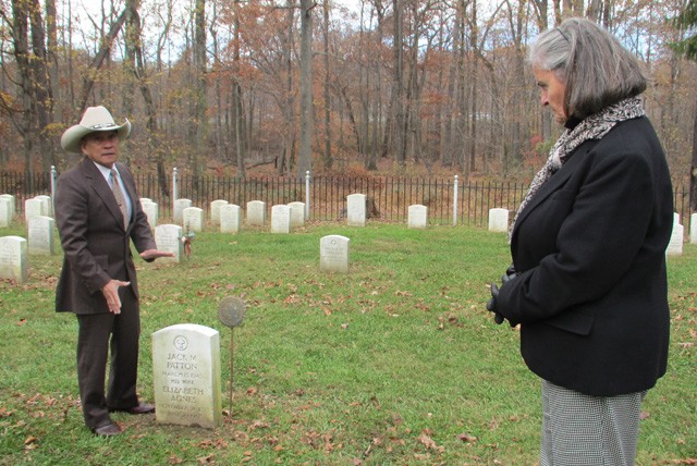 Army Cemetery Director tours APG sites