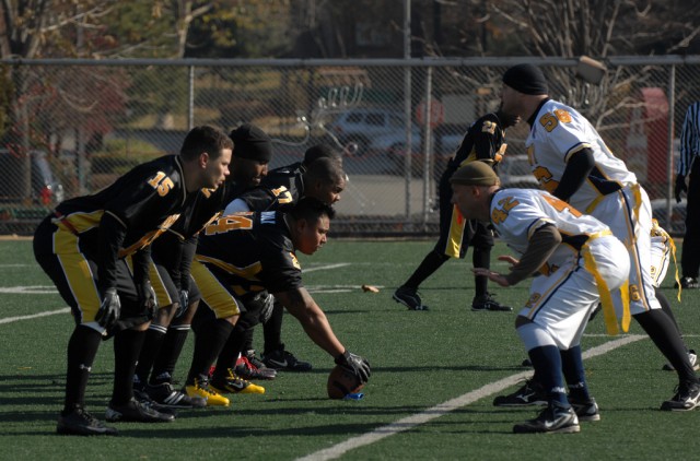 Flag football forges friendship