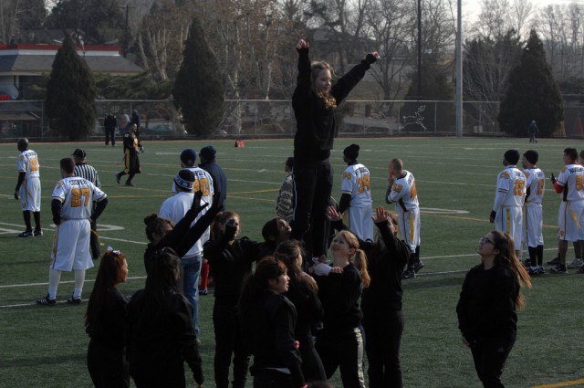 Flag football forges friendship