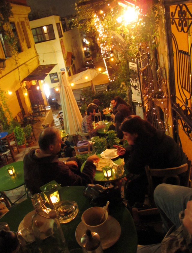 Playing in the Plaka