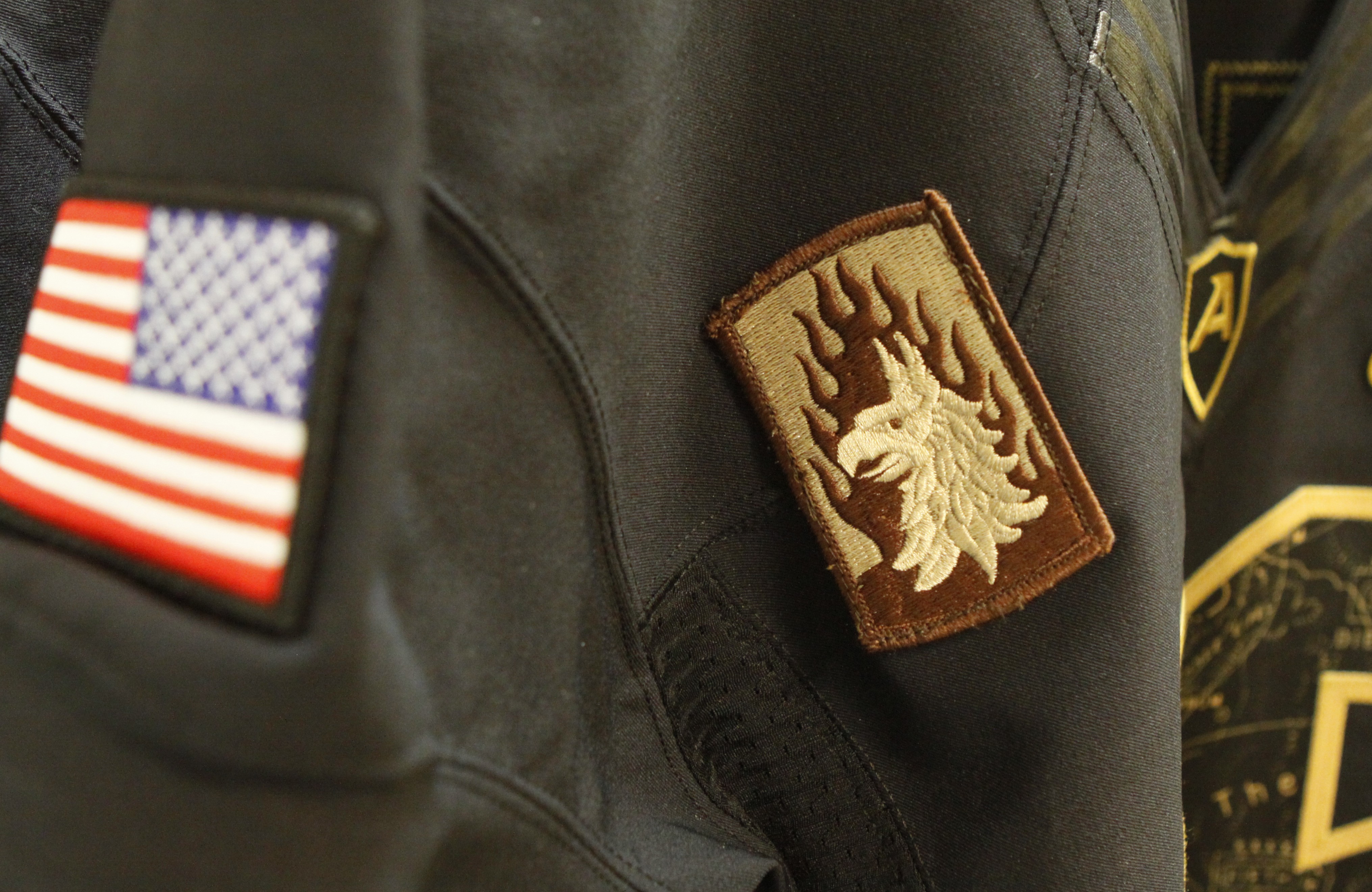 Black Knights' receive combat service patch, Article