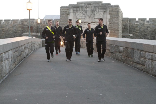 West Point Marathon Team ready to run Army-Navy Game ball