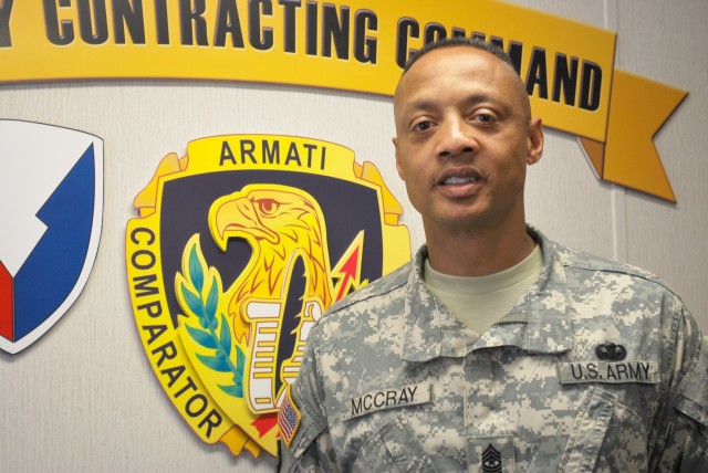 Spotlight on...Sgt. Maj. Samuel McCray