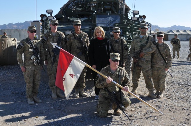 Arizona, Missouri governors visit deployed troops in southern Afghanistan