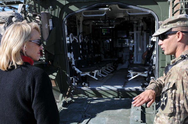 Arizona, Missouri governors visit deployed troops in southern Afghanistan