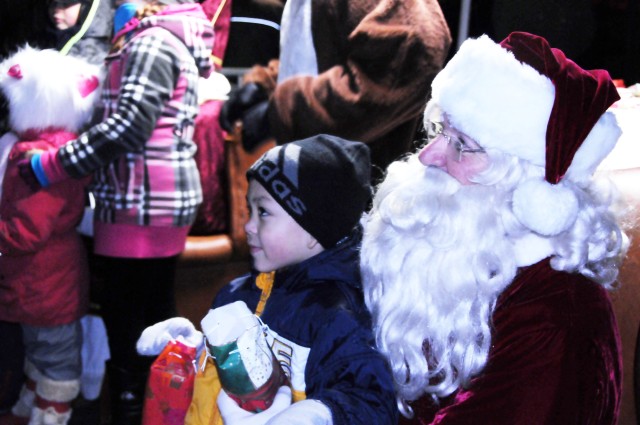 A picture with Santa