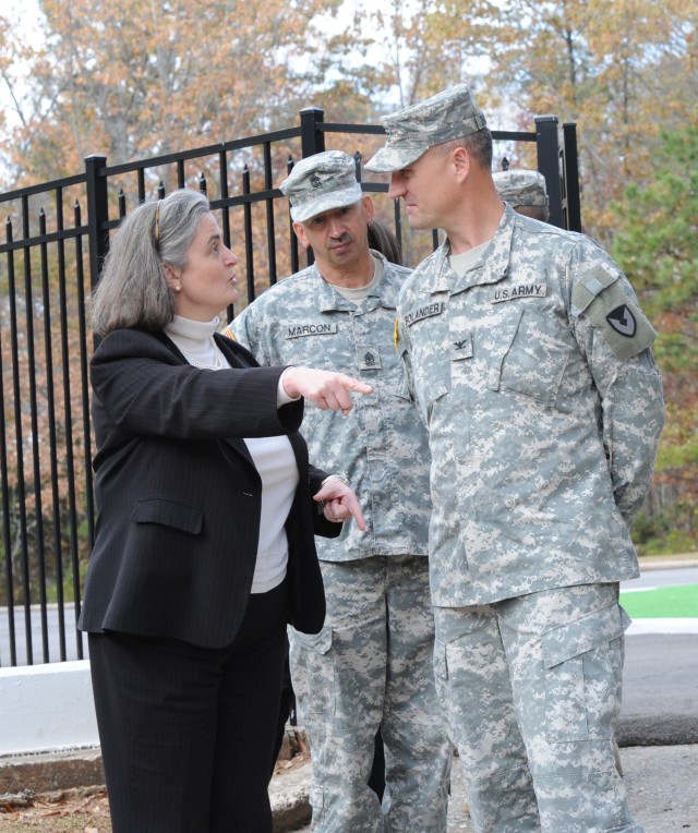 Army National Cemeteries staff visits Anniston