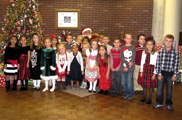 Picerne hosts milk, cookies with Santa