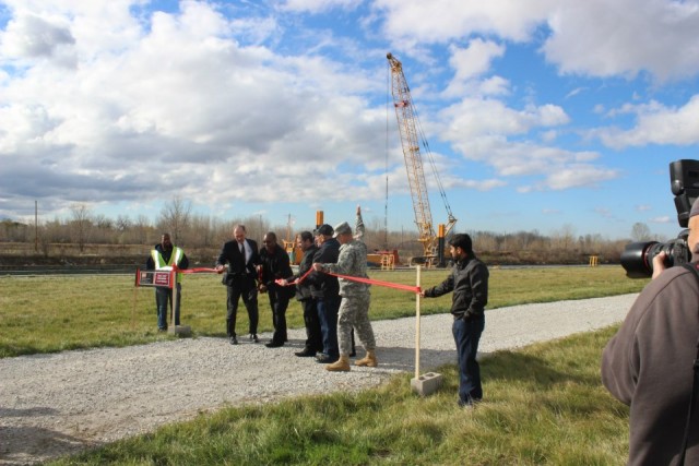 Indiana Harbor and Canal Confined Disposal Facility Ribbon Cutting Ceremony