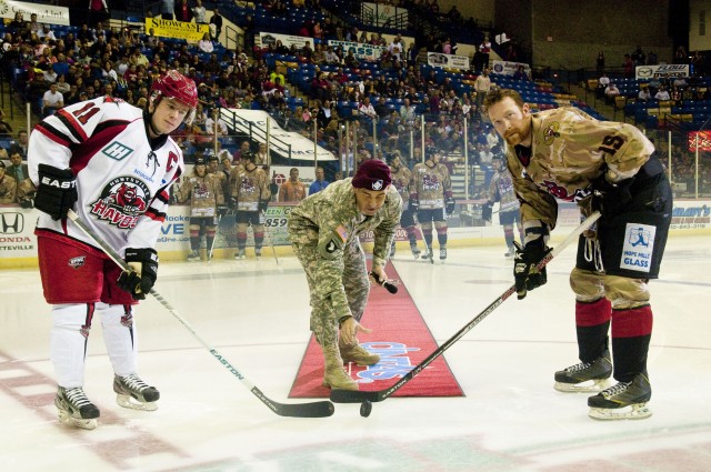FireAntz host Military Appreciation Night for Fort Bragg Soldiers, Families