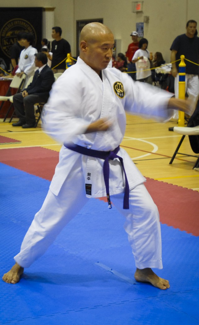 8th TSC Soldier shines, wins multiple karate gold