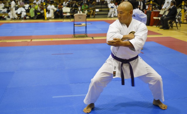 8th TSC Soldier shines, wins multiple karate gold