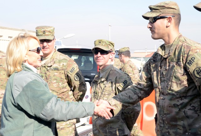 Governors visit troops at Bagram Airfield 
