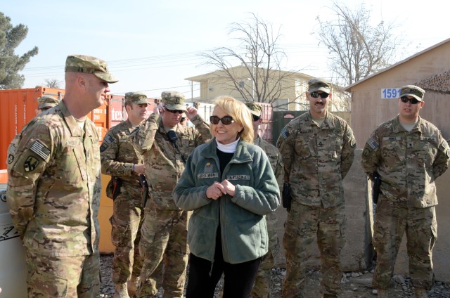 Governors visit troops at Bagram Airfield 