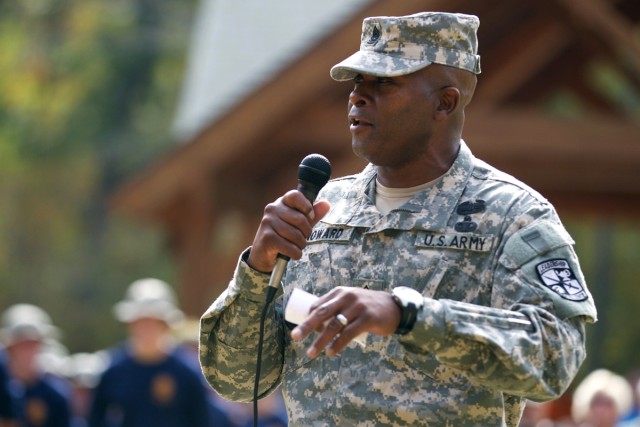 Command Sgt. Maj. Roger Howard