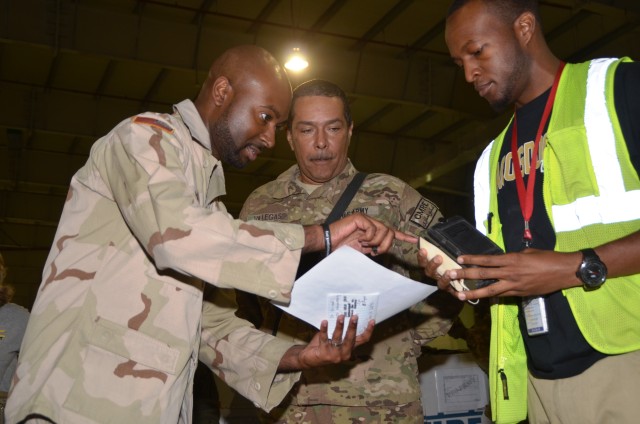 401st ROC Drill rehearses retrograde