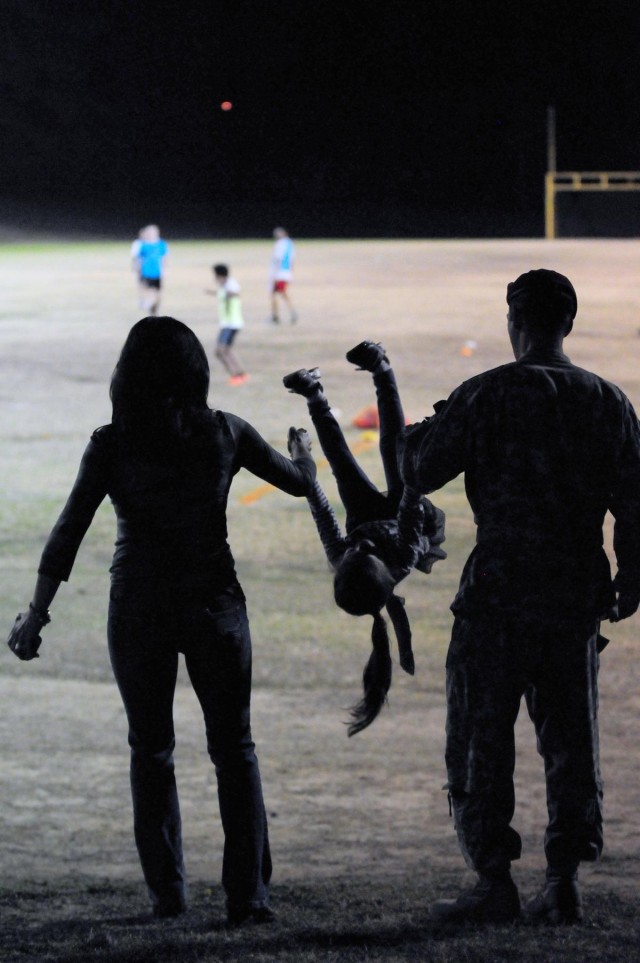 Pegasus families live up to Army Family icon