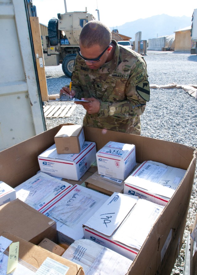 The next surge in Afghanistan - holiday mail