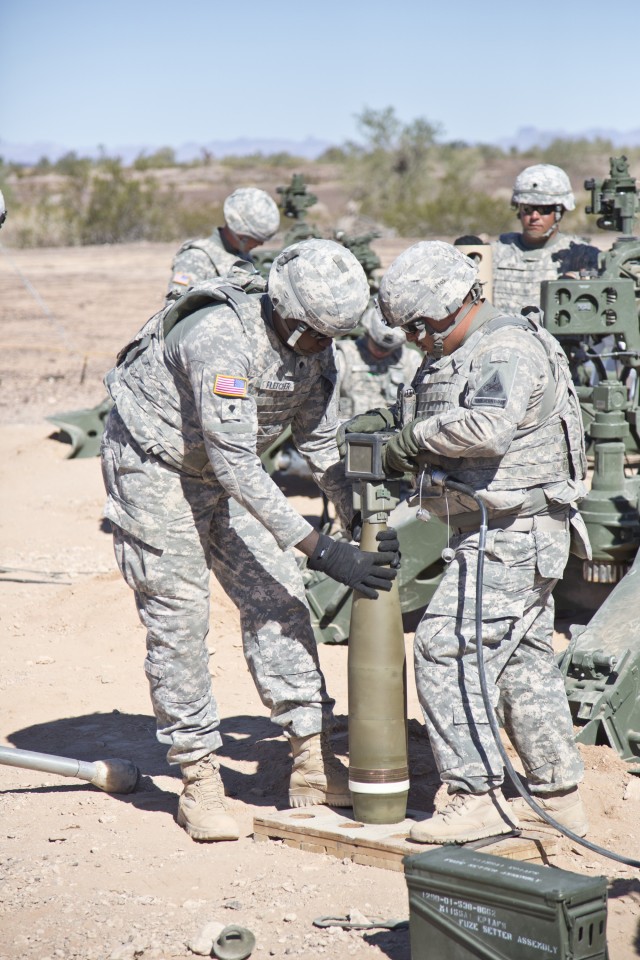 Fort Bliss Soldiers first to fire Army's new near-precision artillery rounds