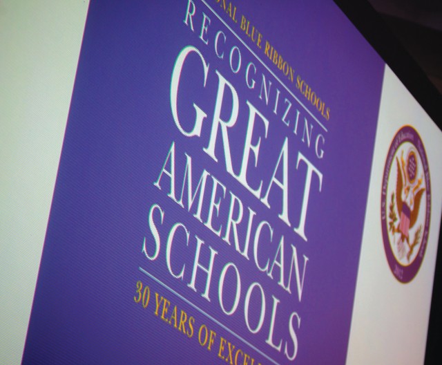 BEMS celebrates National Blue Ribbon award