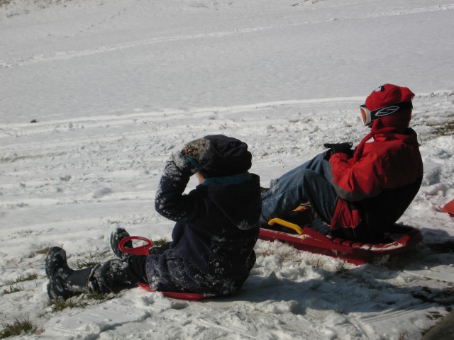 A fun, exciting day in the snow