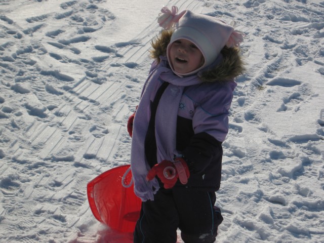 A fun, exciting day in the snow