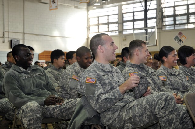 Comedy provides Servicemembers cure