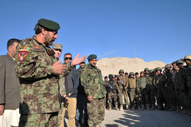 ISAF play minor role in ANA operation