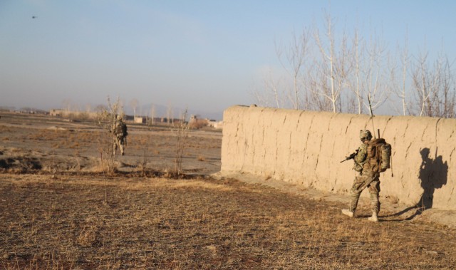 ANSF, Rakkasans combat insurgency in rural Paktya